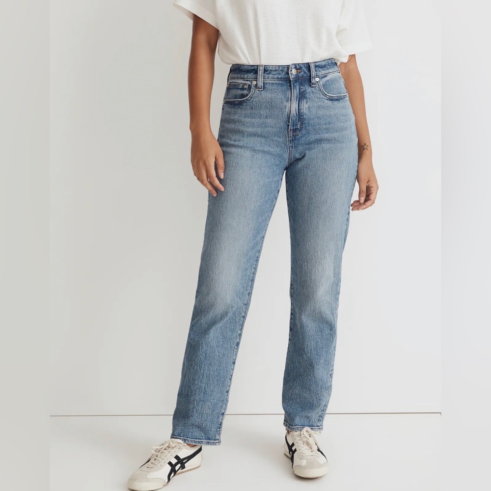 Madewell The Curvy '90s Straight Jean - Enmore - 32